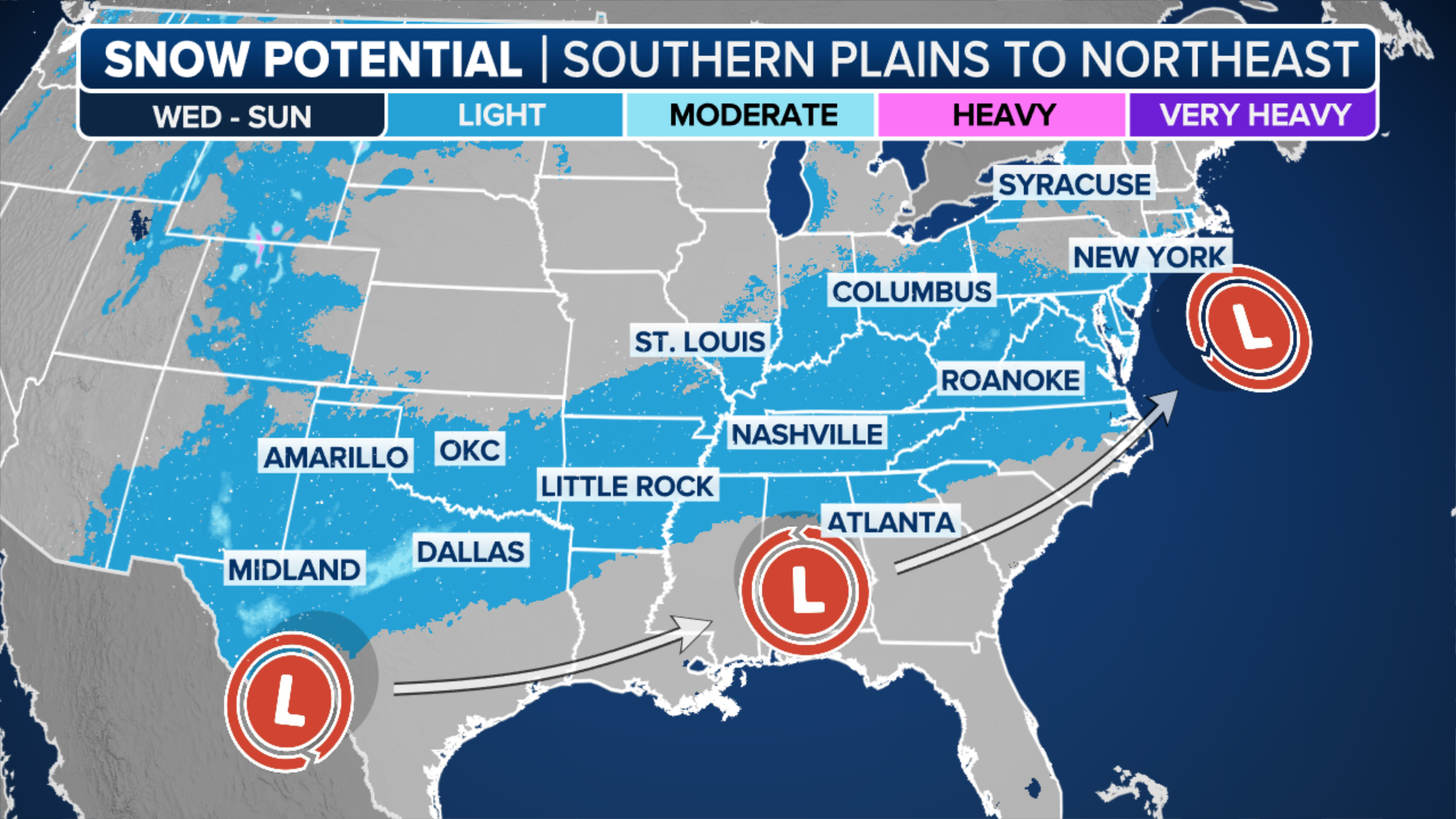 Snow continues to blanket northern tier on Friday as relentless rain